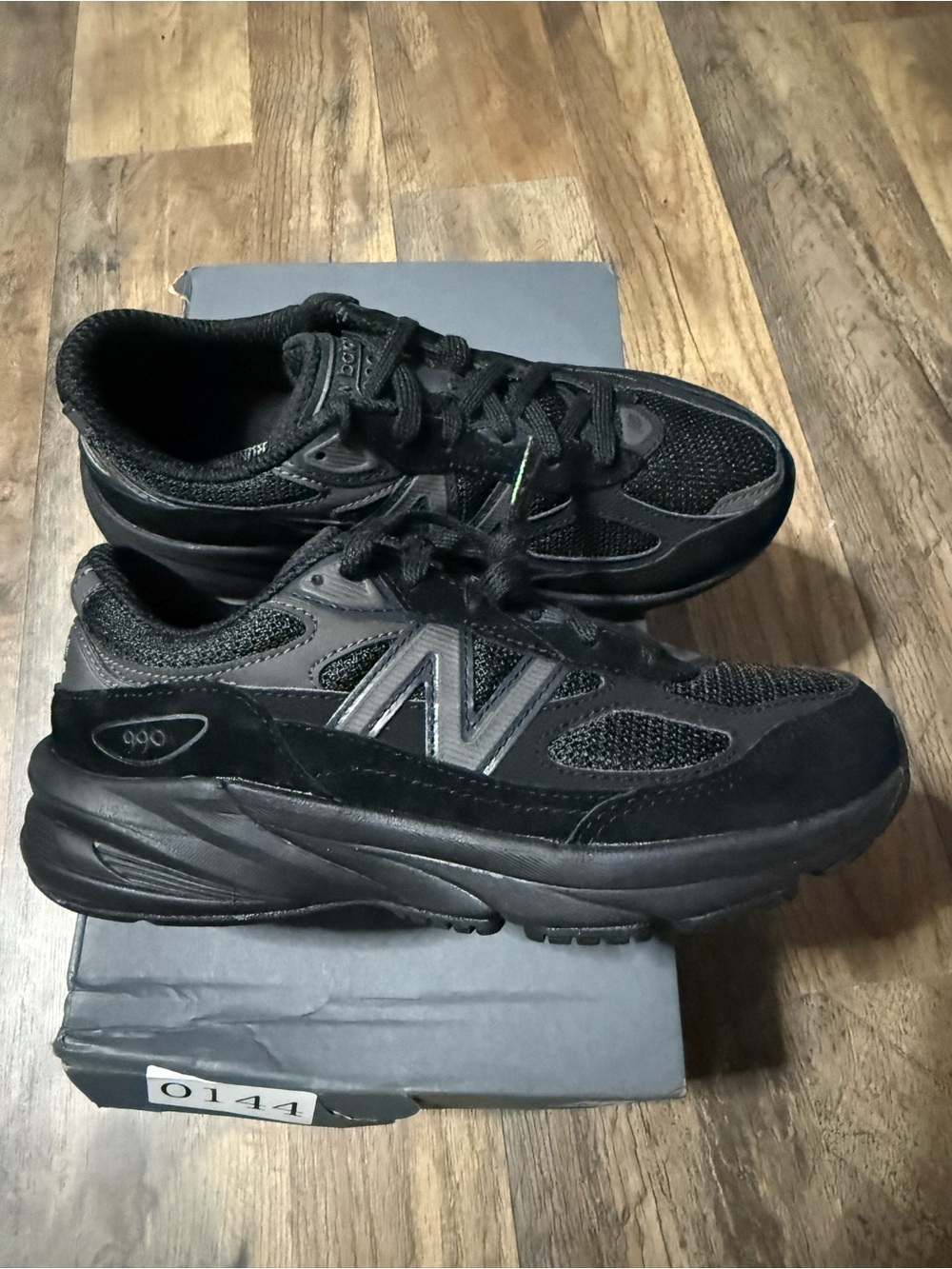 New Balance Black 990 Running Sneakers